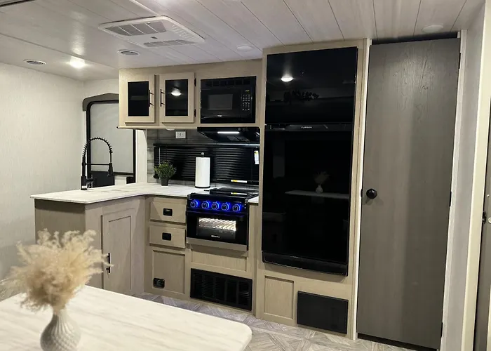 Cozy Stationary Rv Getaway