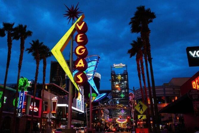 Campingplatz Cozy Stationary Rv Getaway Las Vegas